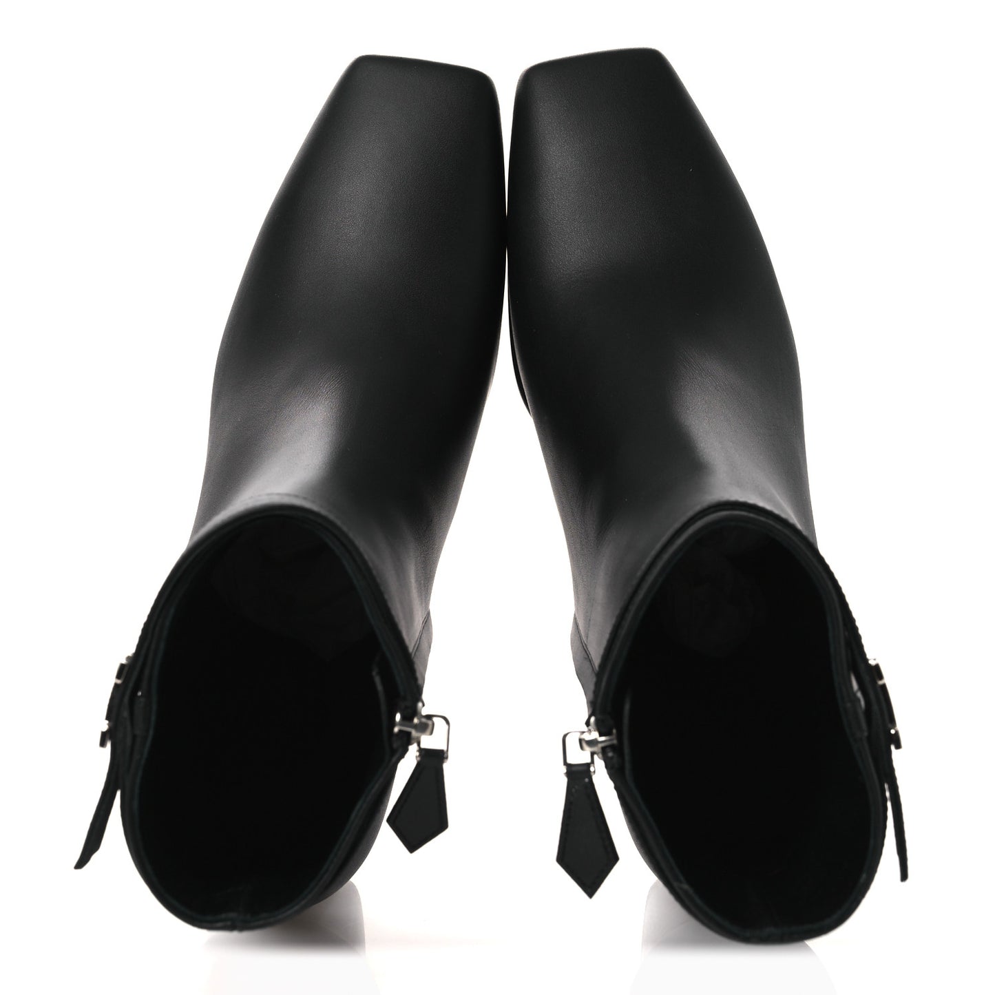 Calfskin Hommage Ankle Boots 37.5 Black