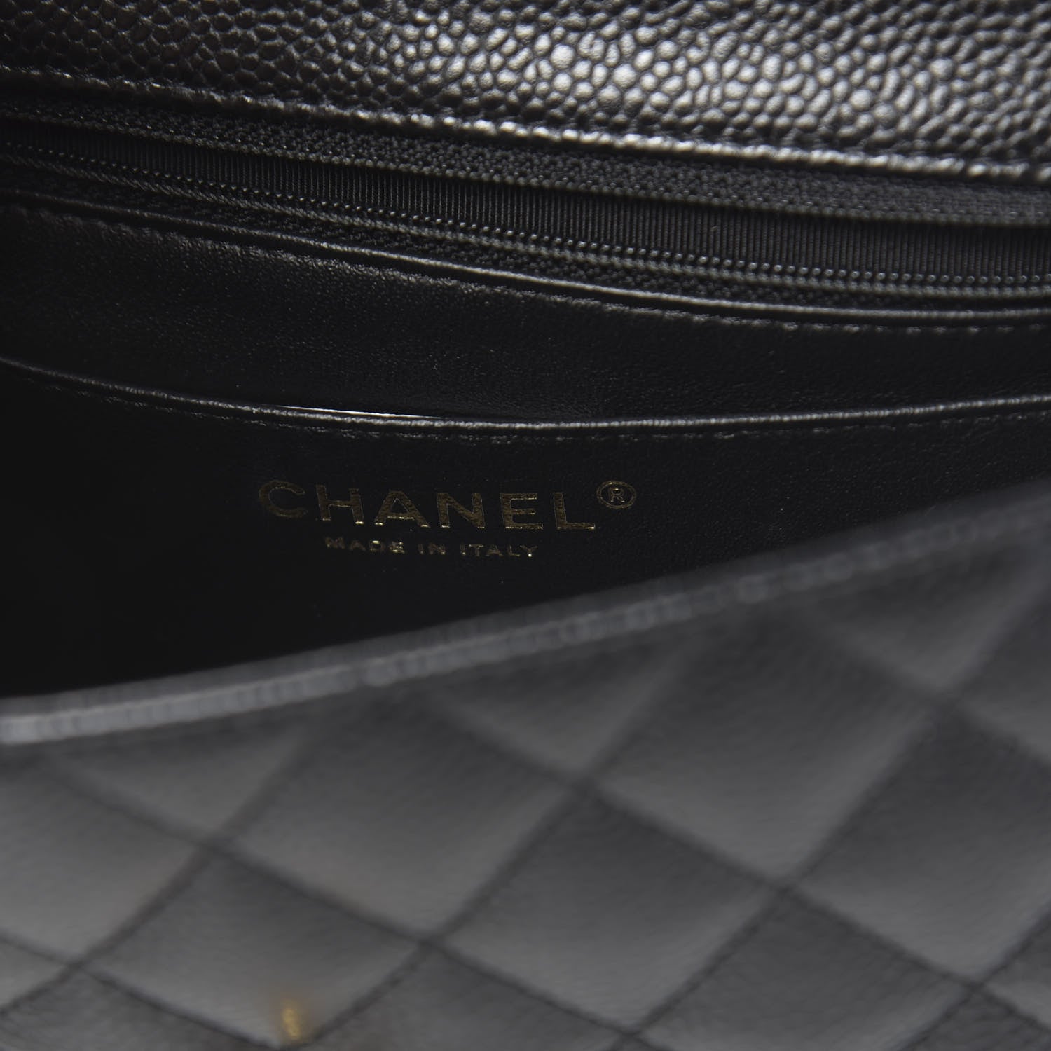 Chanel Caviar Quilted Mini Rectangular Flap Black 6 of 11