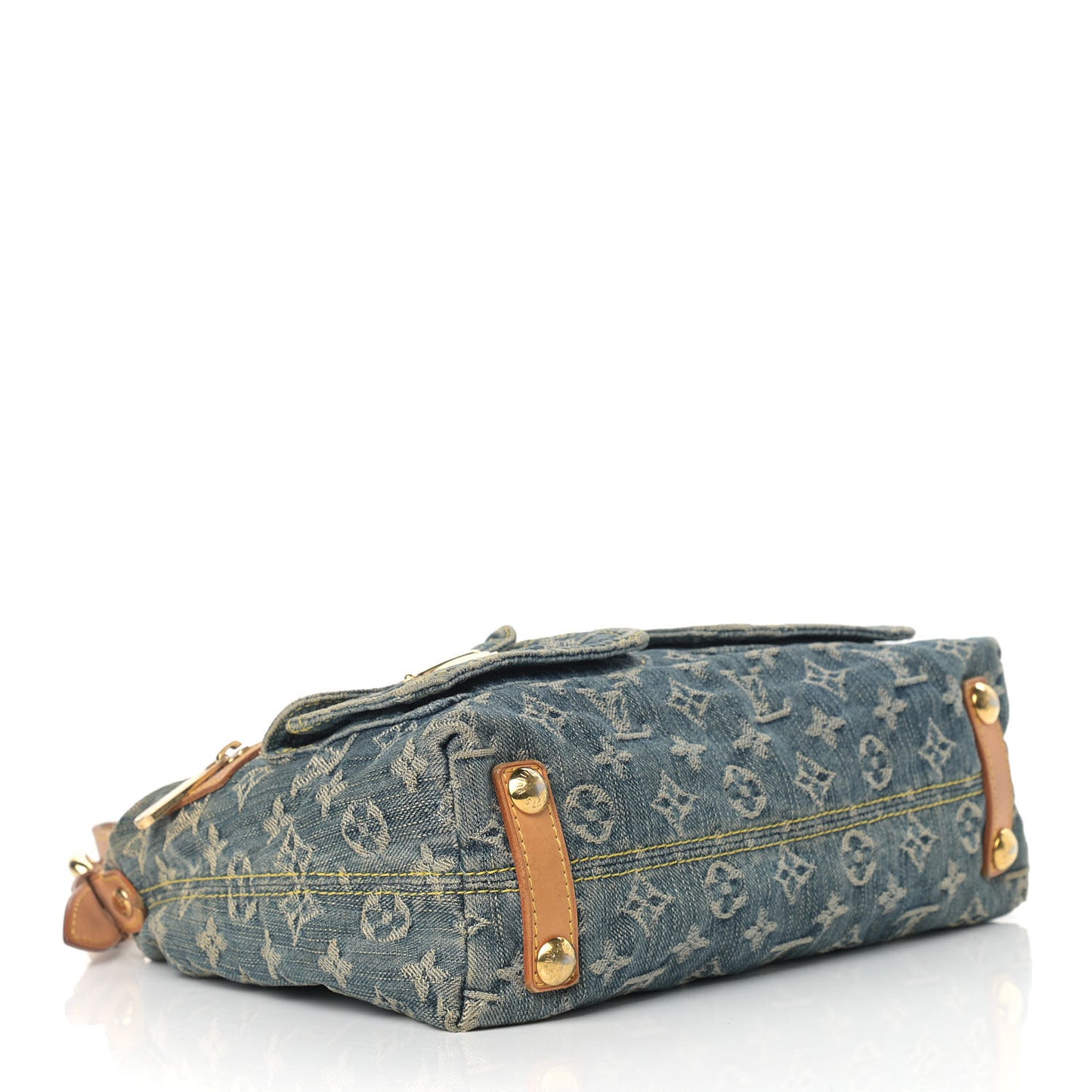 Monogram Denim Baggy PM Blue