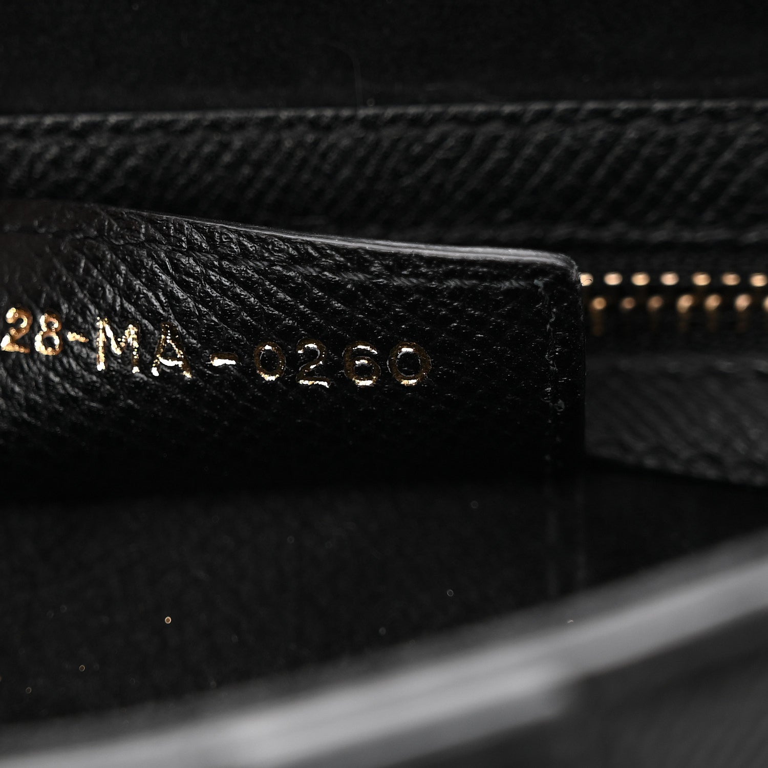 Christian Dior Grained Calfskin Saddle Bag Black 7 of 10
