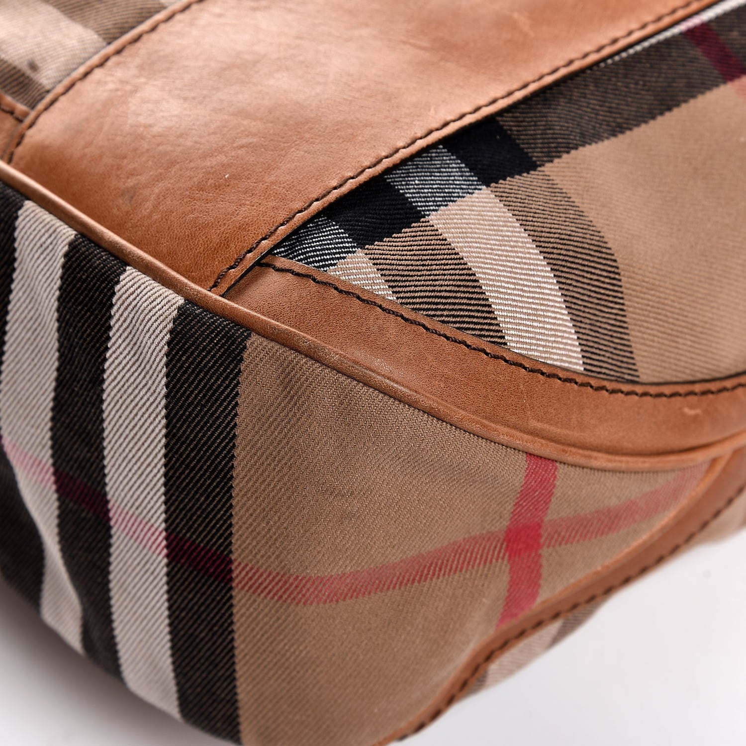 Burberry House Check Large Tote Brown 10 of 15