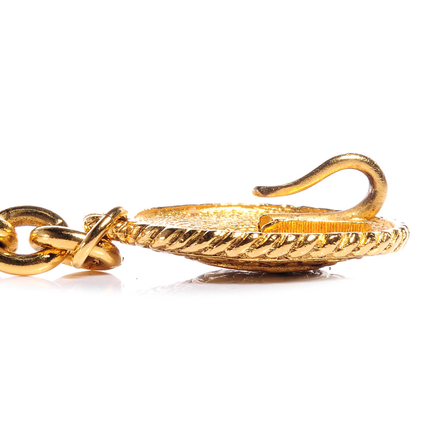 Chain Medallion Belt Gold
