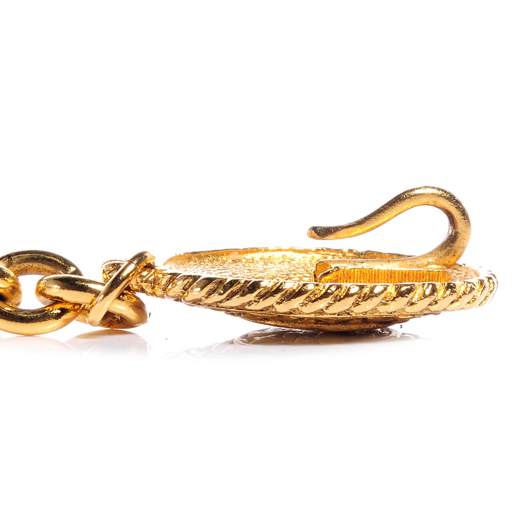 Chanel Chain Medallion Belt Gold 5 of 6