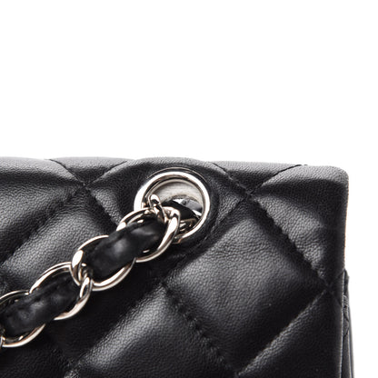 Chanel Lambskin Quilted Maxi Single Flap Black 8 of 13