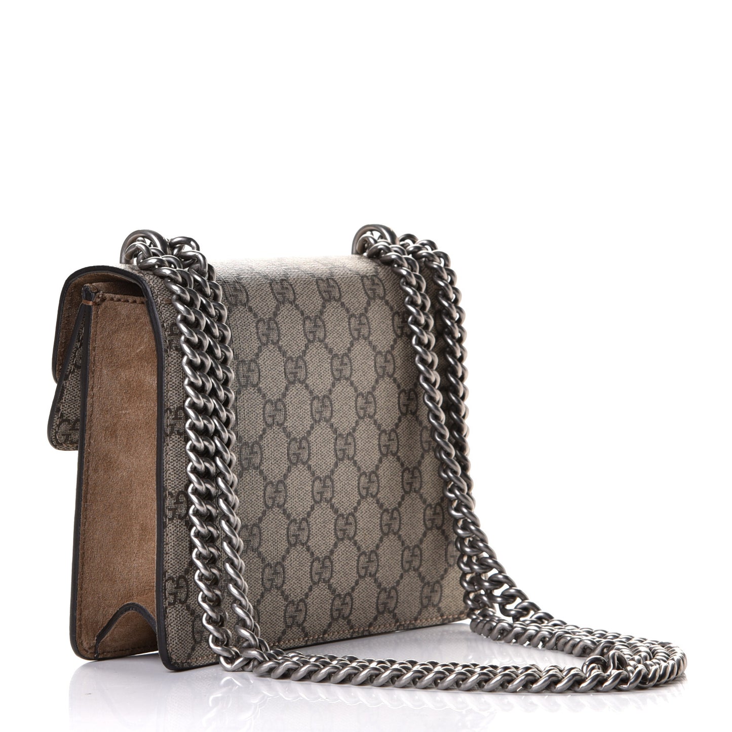 GG Supreme Monogram Mini Dionysus Shoulder Bag Taupe