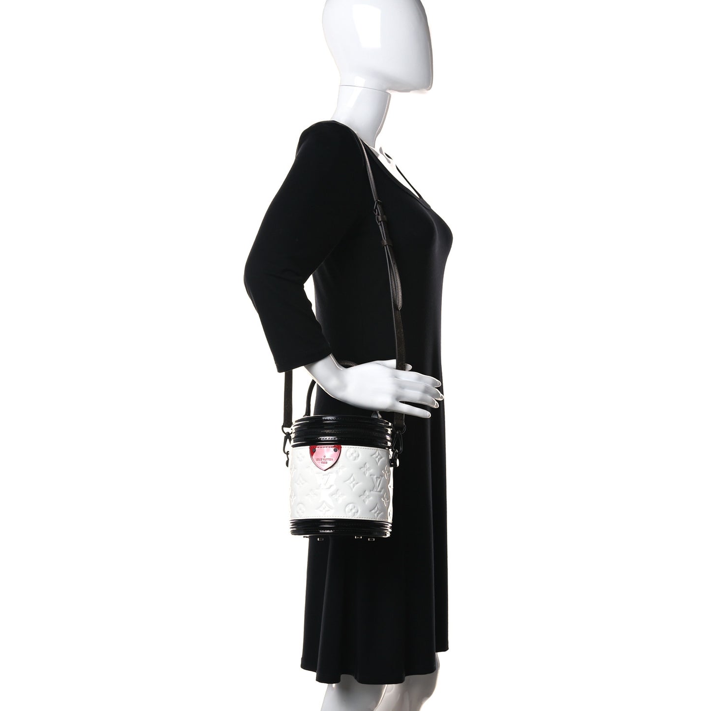 Monogram Patent Calfskin Cannes White