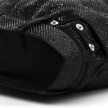 Alexander Wang Mesh Crystal Rhinestone 5 Pocket Mini Hobo Black 7 of 8