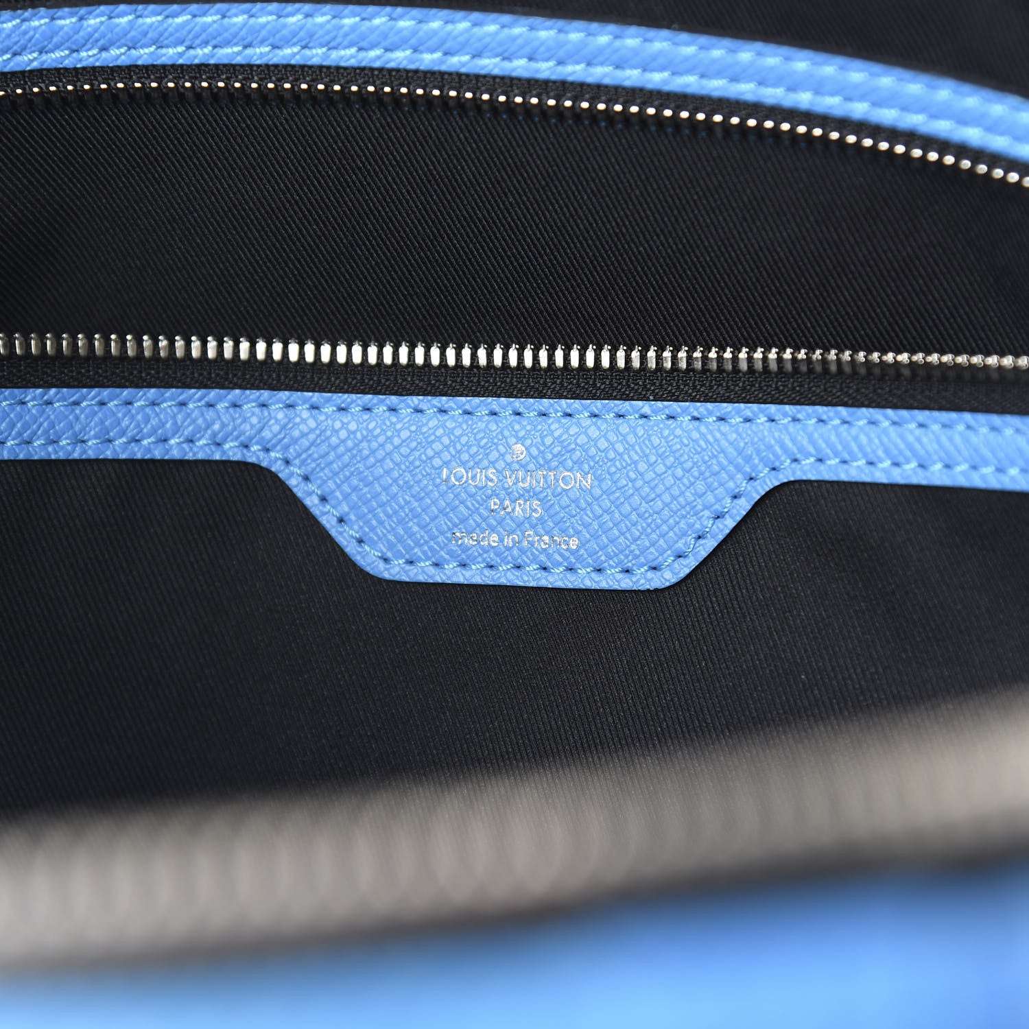 Louis Vuitton Taigarama Keepall Bandouliere 50 Blue Lagoon 7 of 8