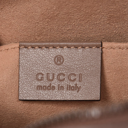 Gucci Calfskin Matelasse Small GG Marmont Chain Shoulder Bag Porcelain Rose 6 of 7