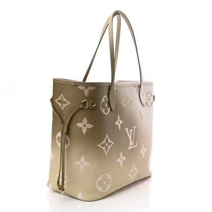Louis Vuitton Monogram Giant Spring In The City Neverfull MM Sunset Kaki 4 of 10
