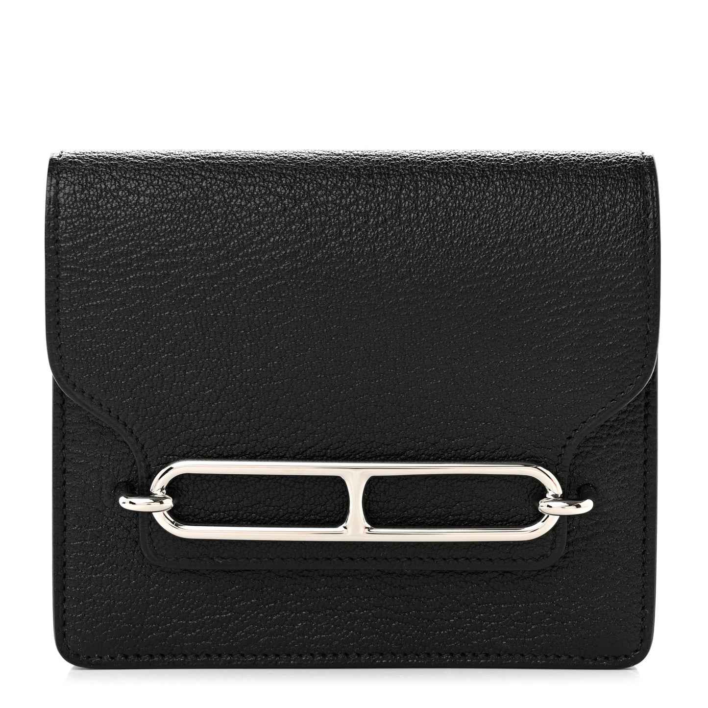 Chevre Mysore Roulis Slim Wallet Black