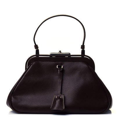 Prada Goatskin Cerniera Doctor Bag Cacao 1 of 4
