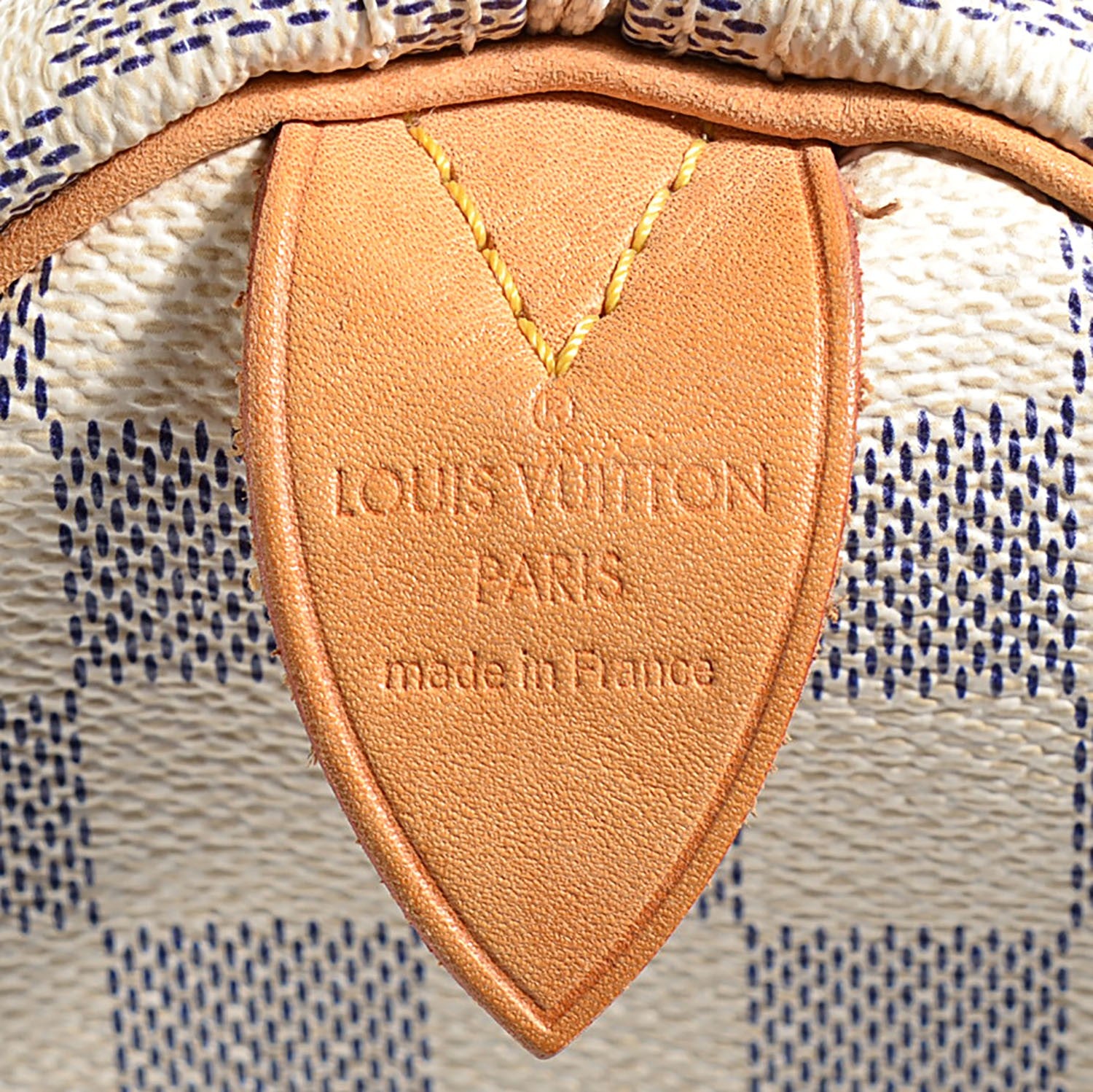 Louis Vuitton Damier Azur Speedy 35 7 of 7