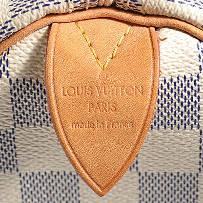 Louis Vuitton Damier Azur Speedy 35 7 of 7