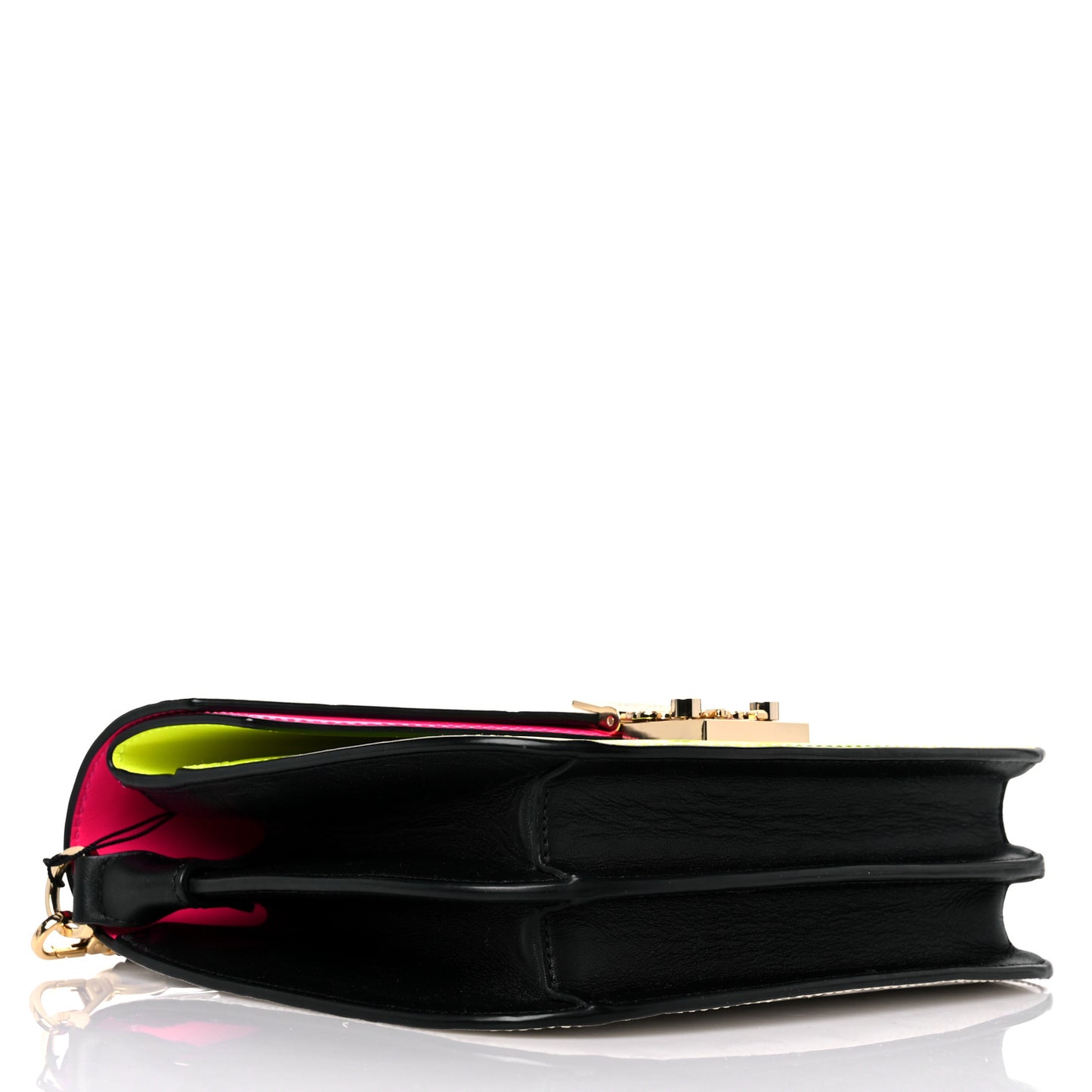 Patent Small Tracy Shoulder Bag Bright White