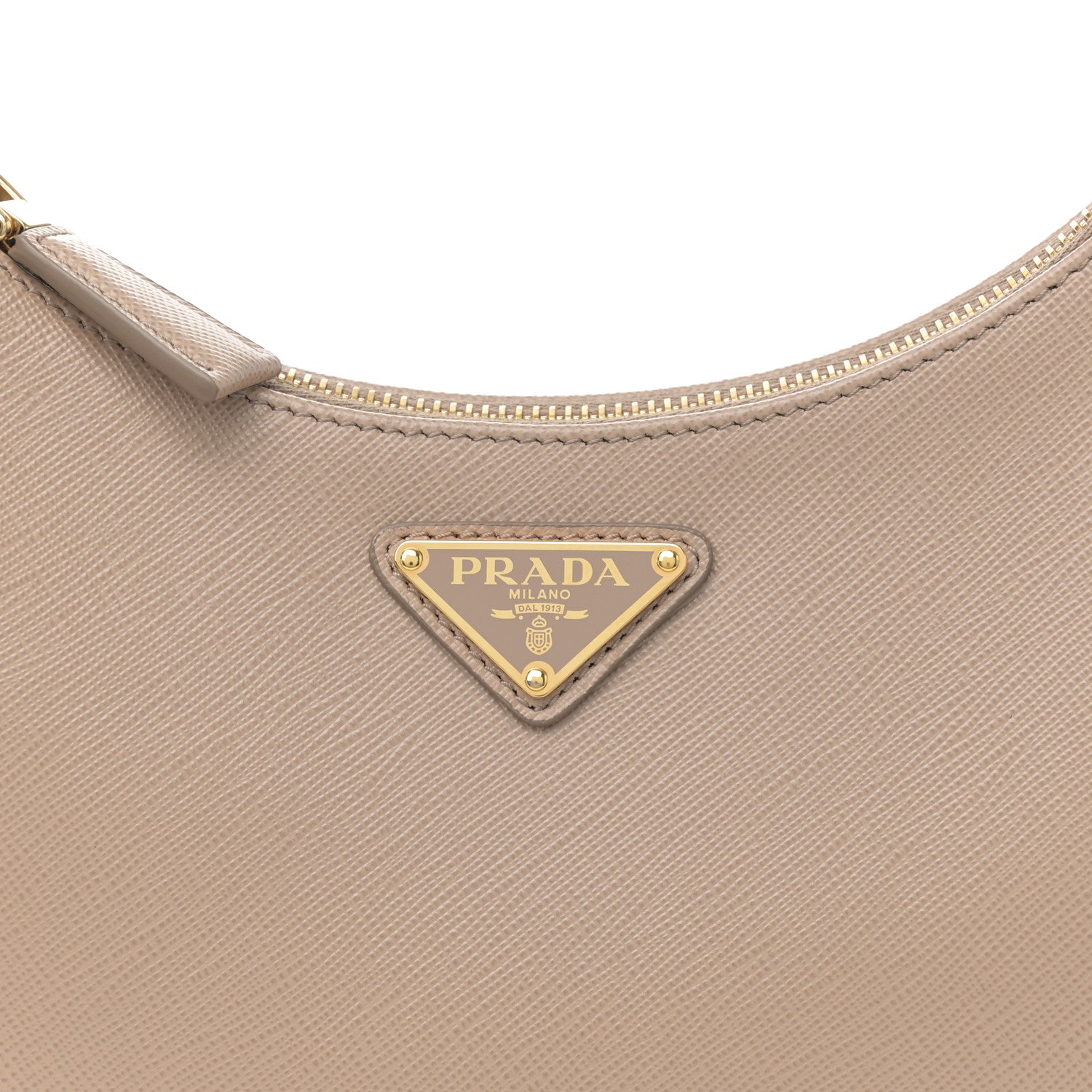 Prada Saffiano Lux Re-Edition Mini Shoulder Bag Cammeo 9 of 12