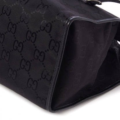 Gucci Econyl Nylon Monogram Large Off The Grid Tote Bag Black 5 of 9