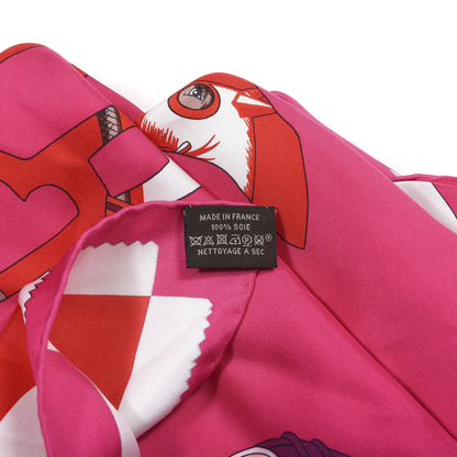 Hermes Silk Tout En Carre Shawl 140 4 of 4