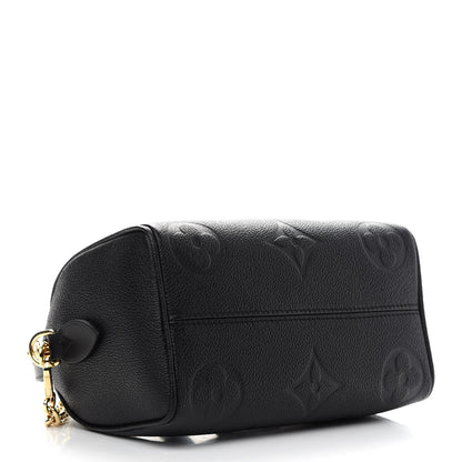 Louis Vuitton Empreinte Monogram Giant Speedy Bandouliere 20 Black 4 of 8