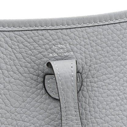 Hermes Taurillon Clemence Evelyne TPM Gris Pantin 6 of 11