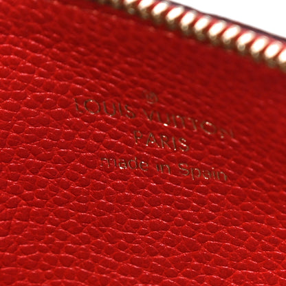 Louis Vuitton Empreinte Felicie Chain Wallet Zippered Insert Cherry 6 of 10