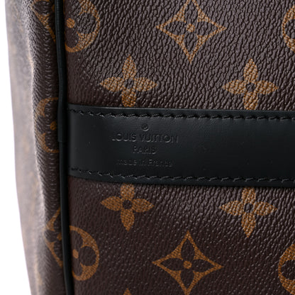 Louis Vuitton Monogram Macassar Keepall Bandouliere 55 7 of 13