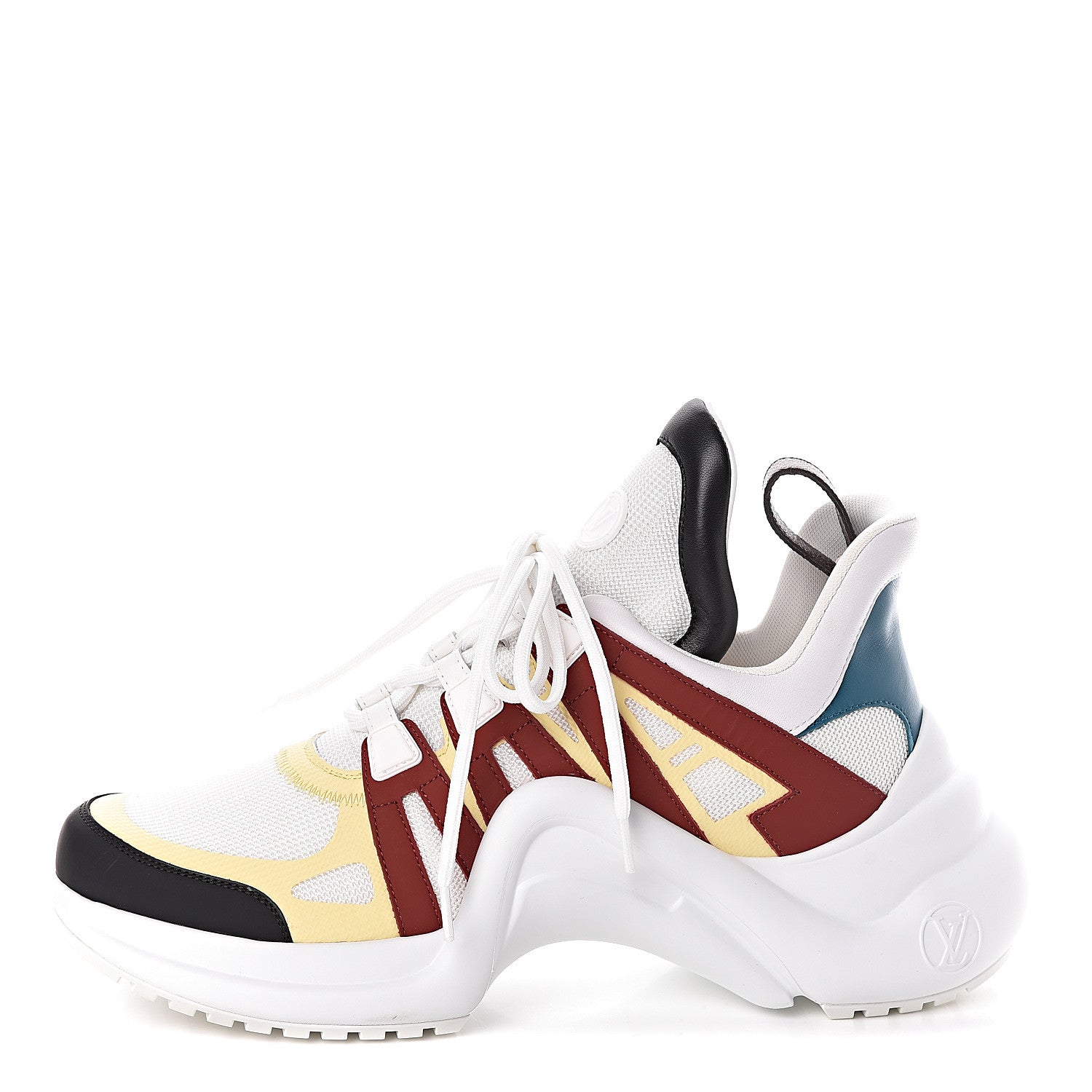 Louis Vuitton Calfskin Technical Nylon LV Archlight Sneakers 40.5 Terracotta 1 of 8