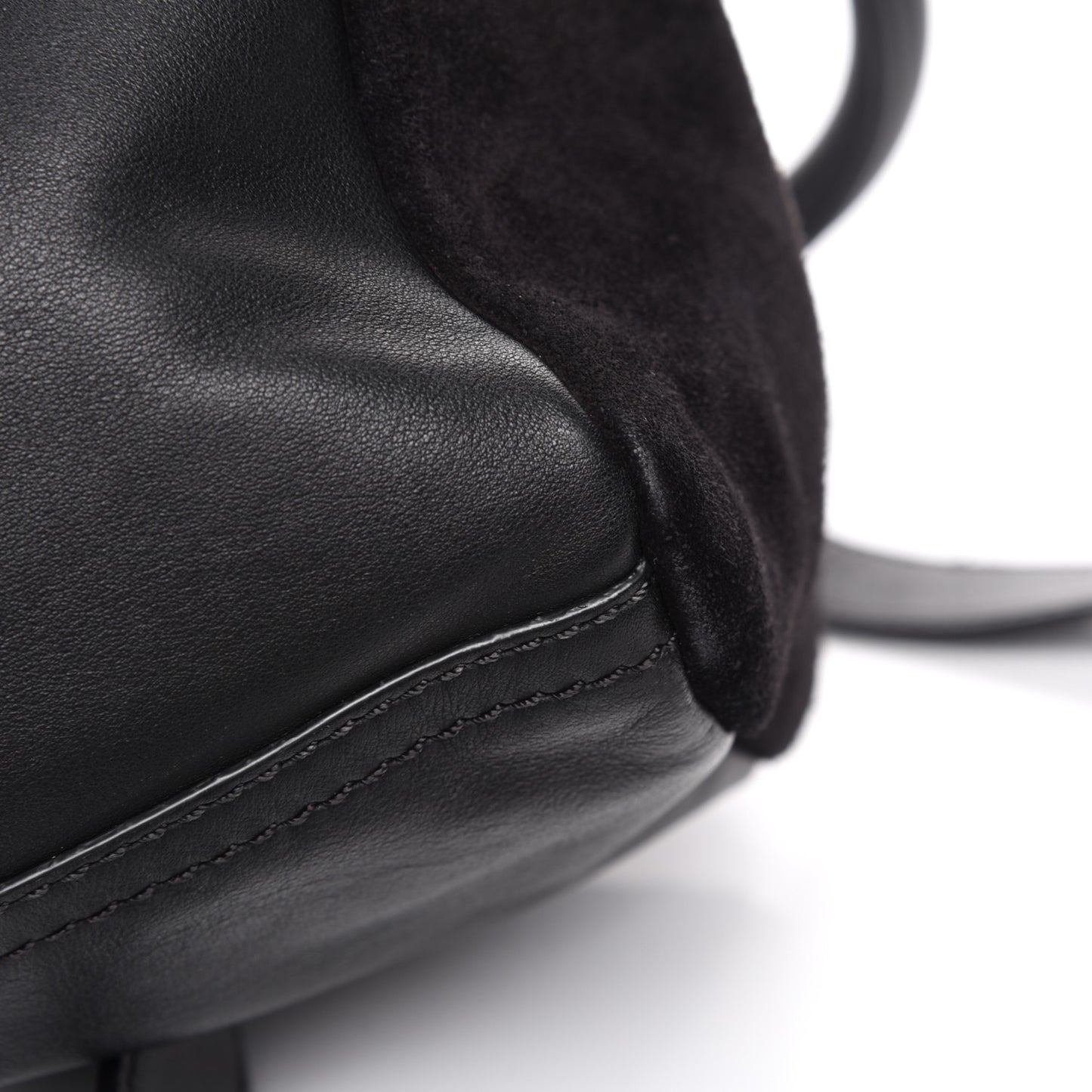 Calfskin Crocodile Embossed Medium Pandora Black