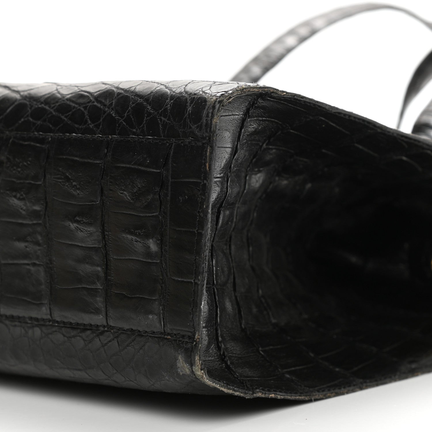 Nancy Gonzalez Crocodile Tote Black 9 of 17