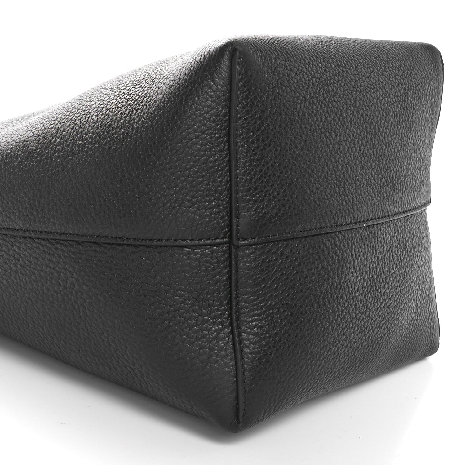 The Row Grained Calfskin Medium N/S Park Tote Black 9 of 10