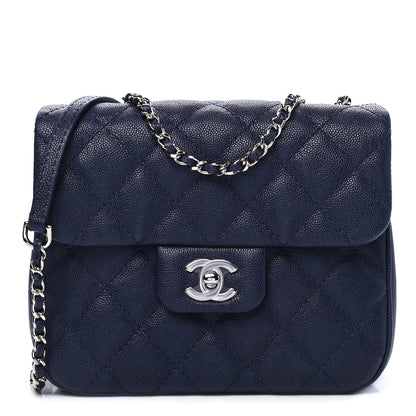 Chanel Caviar Quilted Small Urban Companion Flap Navy 1 of 8