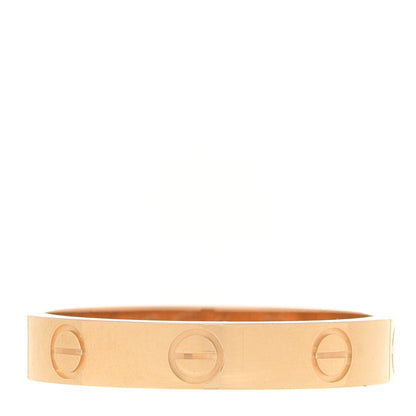 Cartier 18K Yellow Gold 3.5mm LOVE Wedding Band Ring 56 7.5 1 of 5
