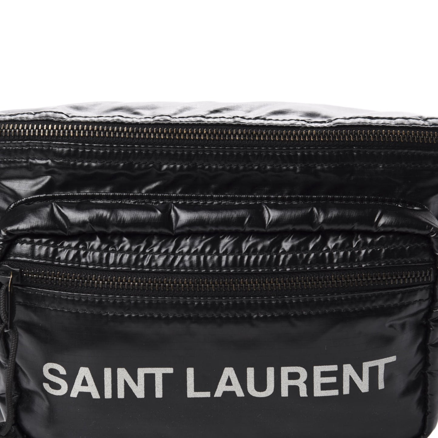 Nylon Logo Nuxx Body Belt Bag Black