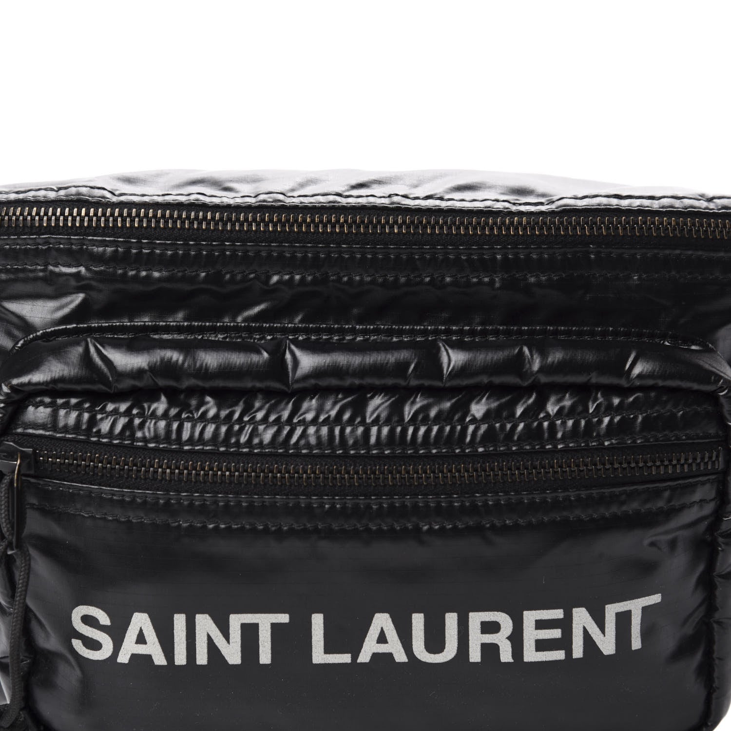 Saint Laurent Nylon Logo Nuxx Body Belt Bag Black 10 of 10