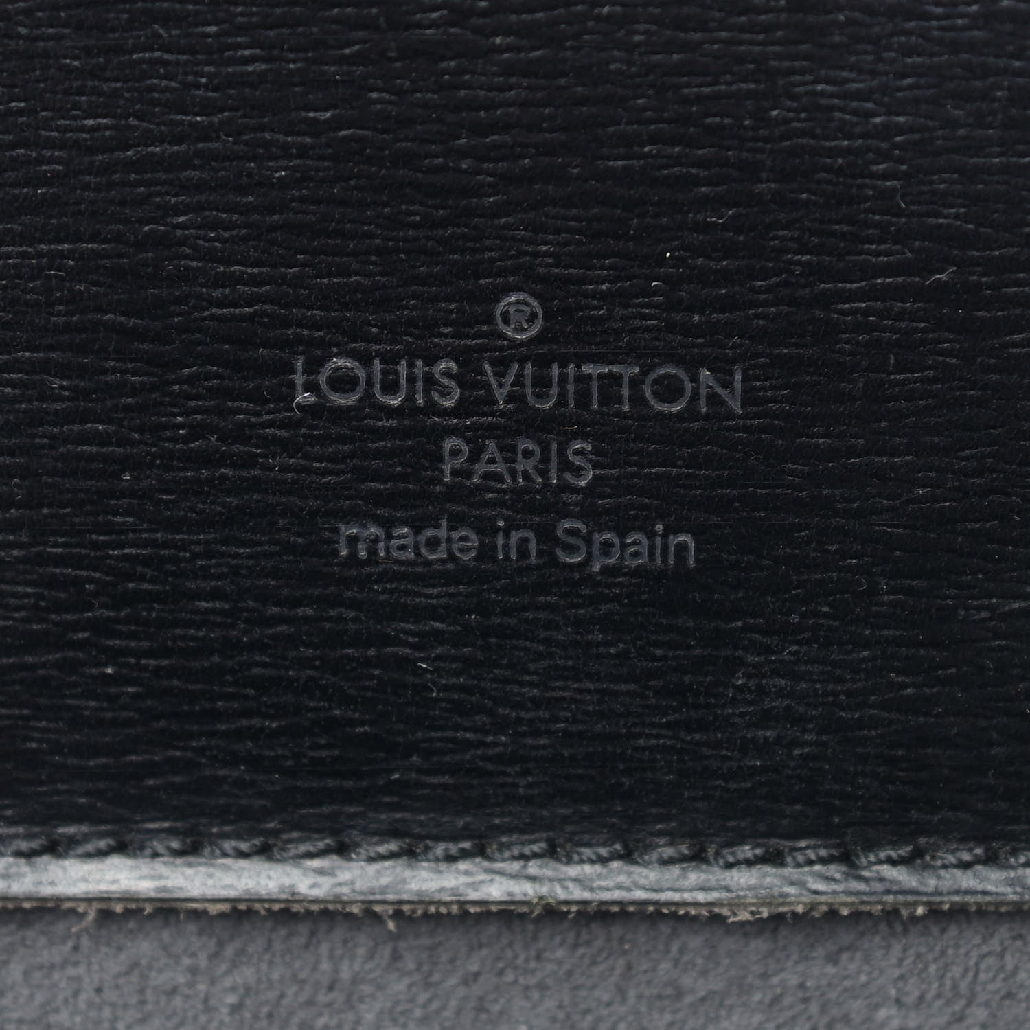 Louis Vuitton Epi Cluny Black 5 of 17