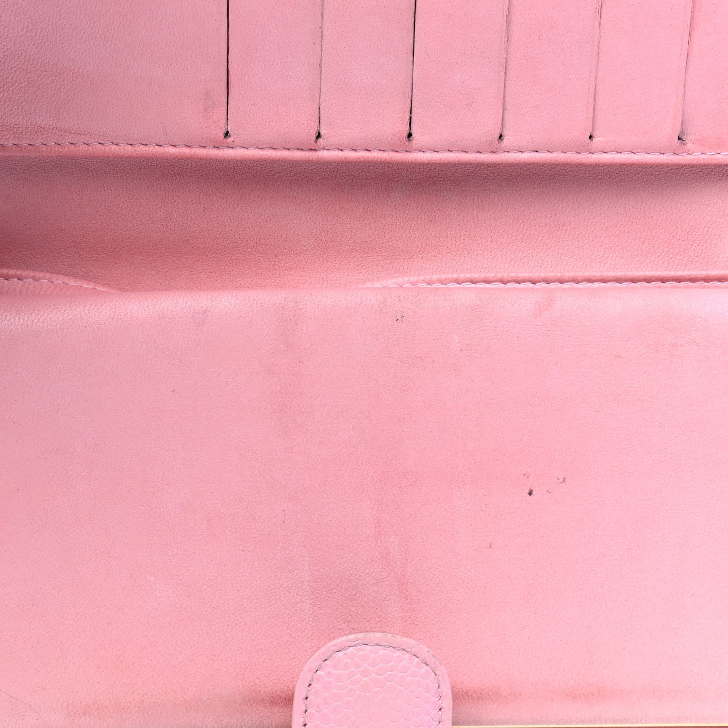 Chanel Caviar Timeless CC French Wallet Pink 4 of 6