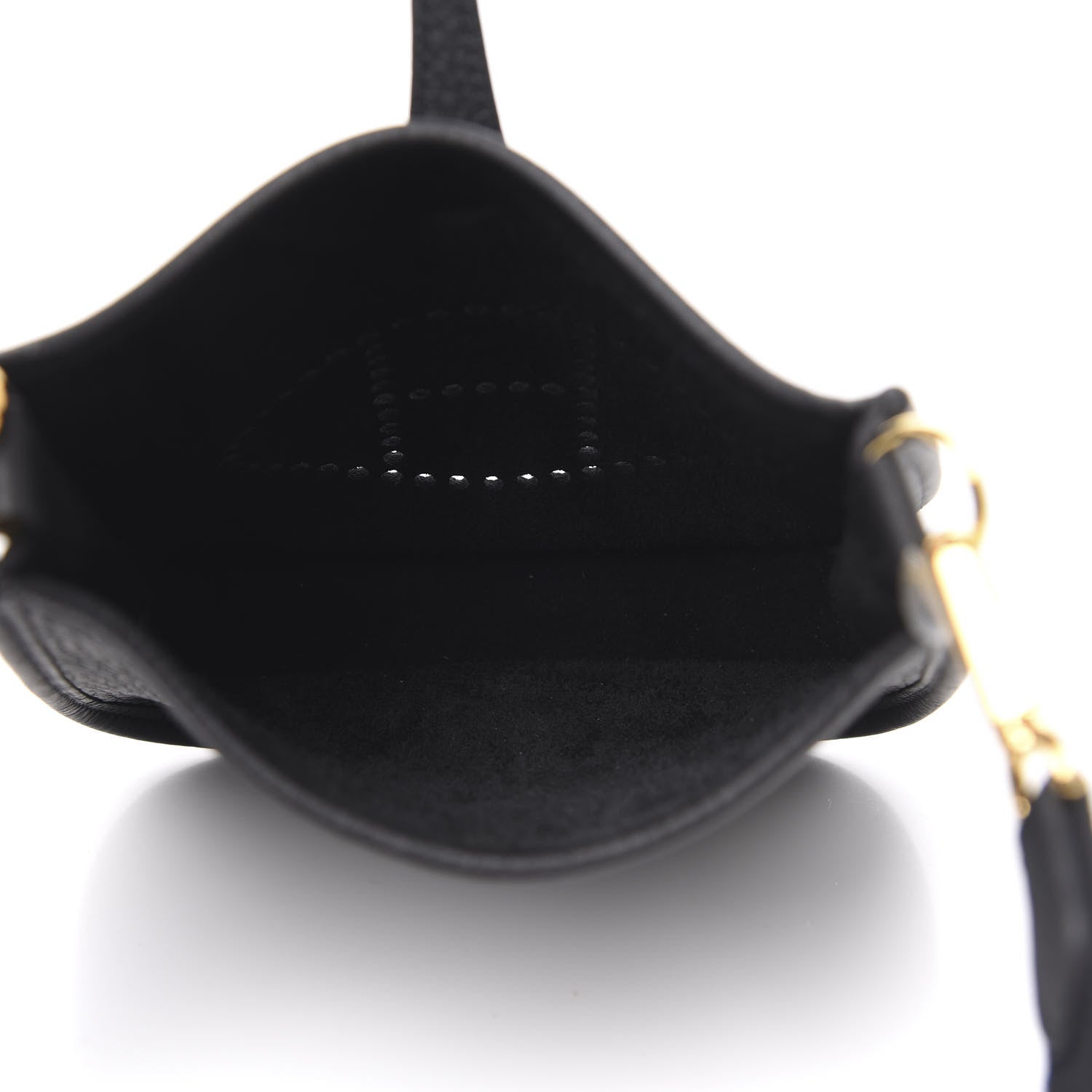 Hermes Taurillon Clemence Evelyne TPM Black 5 of 8