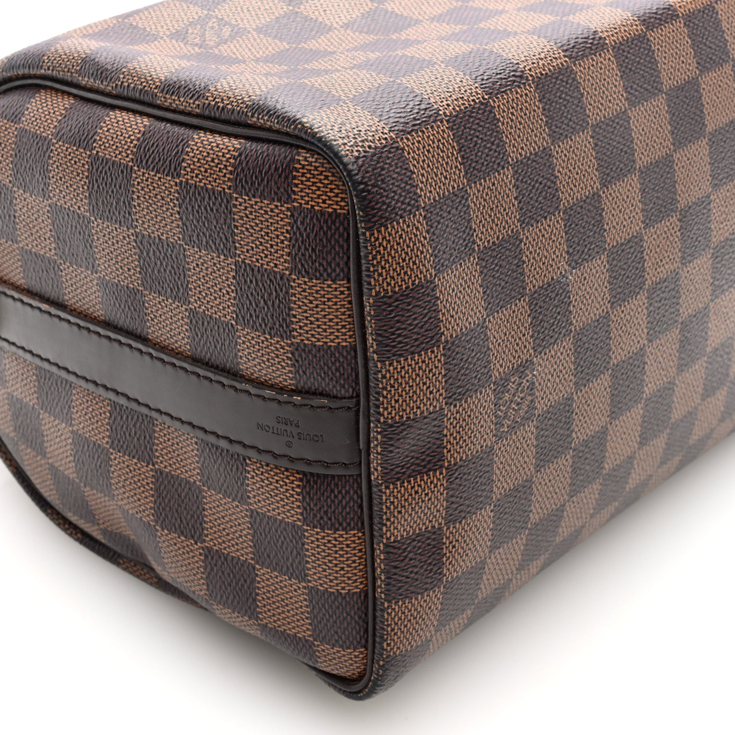 Louis Vuitton Damier Ebene Speedy Bandouliere 25 8 of 10