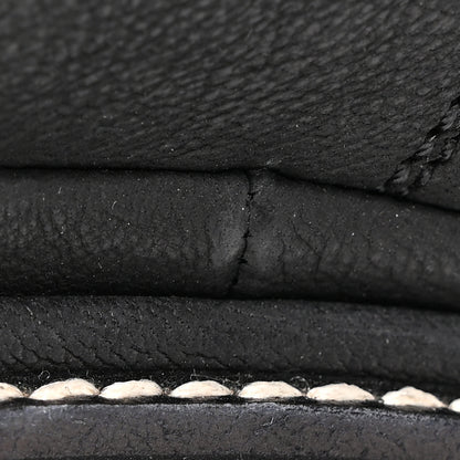 Chanel Goatskin Suede Shearling CC Short Boots 38 Black 18 of 18