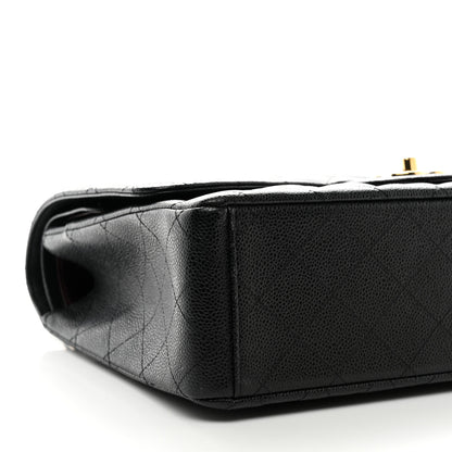 Chanel Caviar Quilted Maxi Double Flap Black 9 of 10