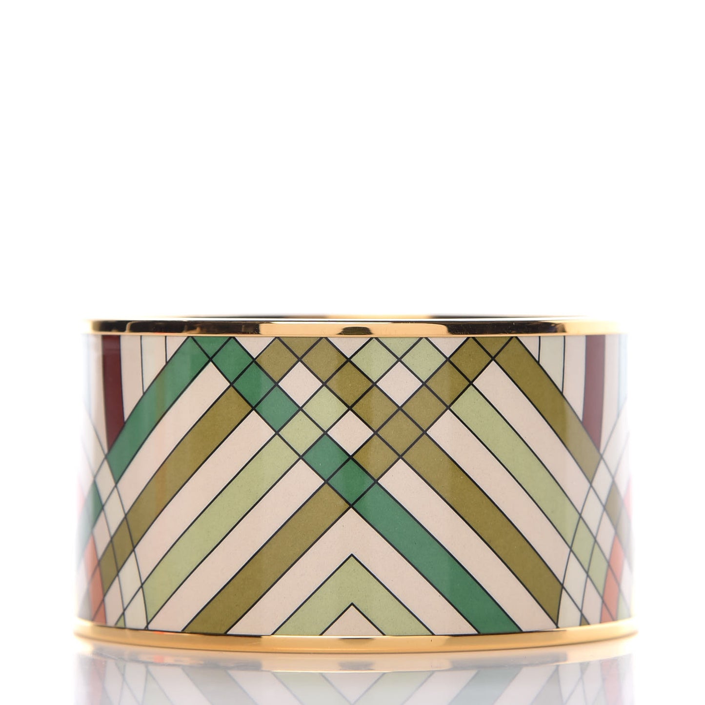 Enamel Printed Extra Wide Bracelet 65