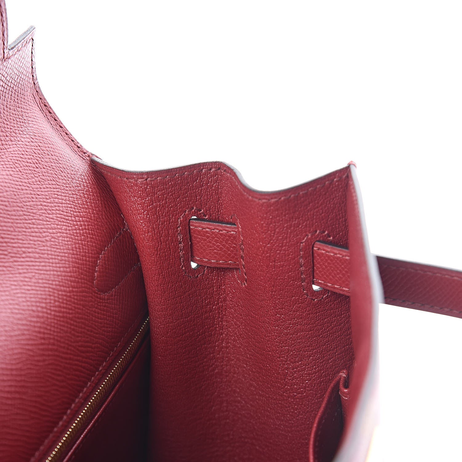 Hermes Epsom Kelly Sellier 32 Rouge Grenat 28 of 35