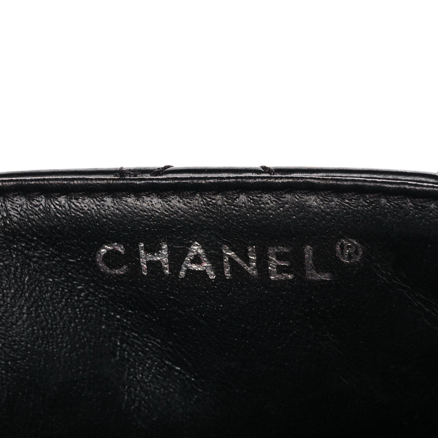 Patent Calfskin Chevron Quilted East West Flap