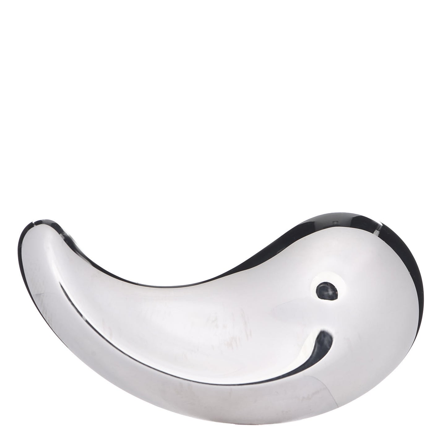 Sterling Silver Elsa Peretti Comma Pin Brooch