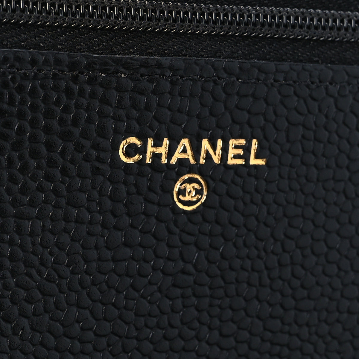 Chanel Caviar Quilted CC Turnlock Wallet On Chain WOC Black 5 of 11