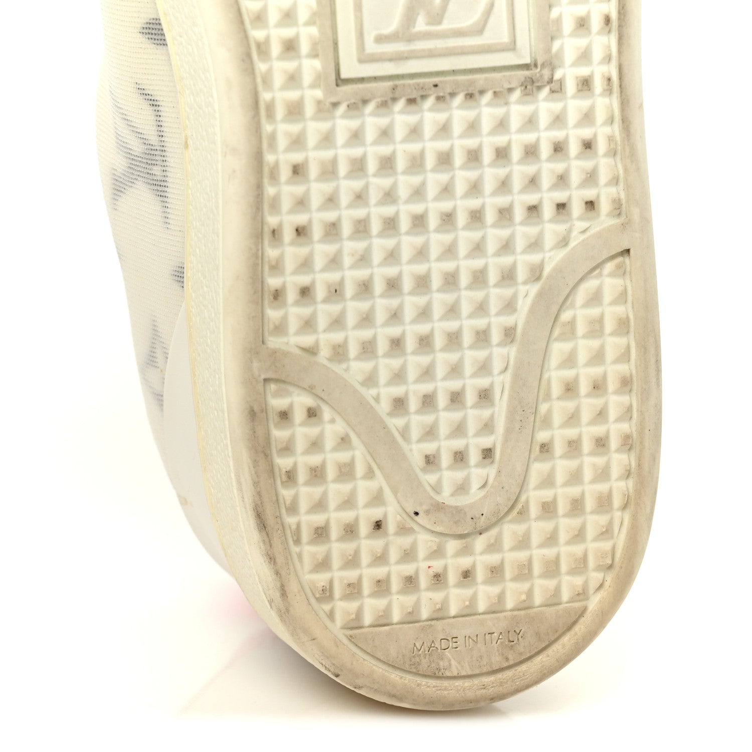 Louis Vuitton Technical Fabric Calfskin Monogram Frontrow Sneakers 35.5 Pink 9 of 10