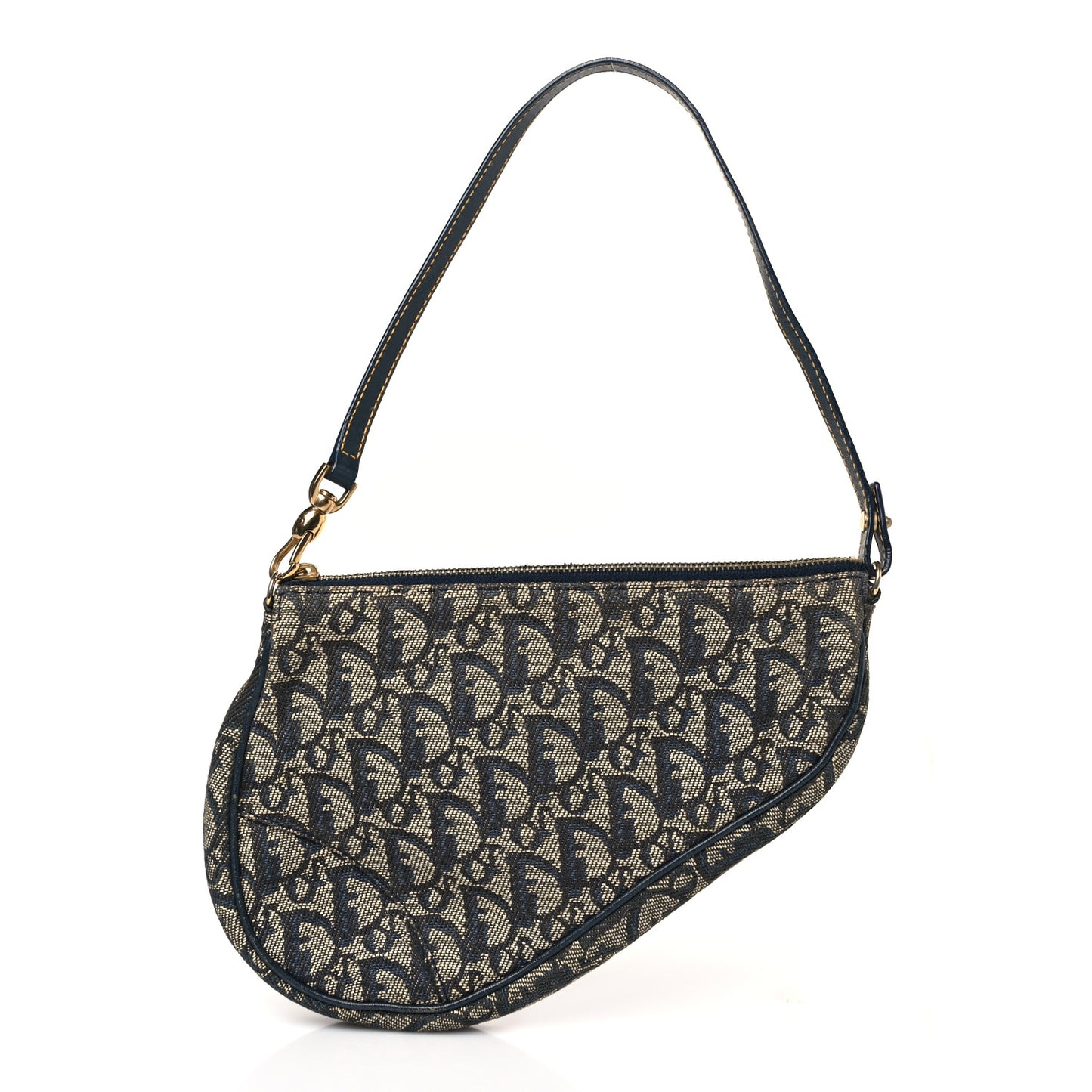 Monogram Mini Saddle Pochette Navy