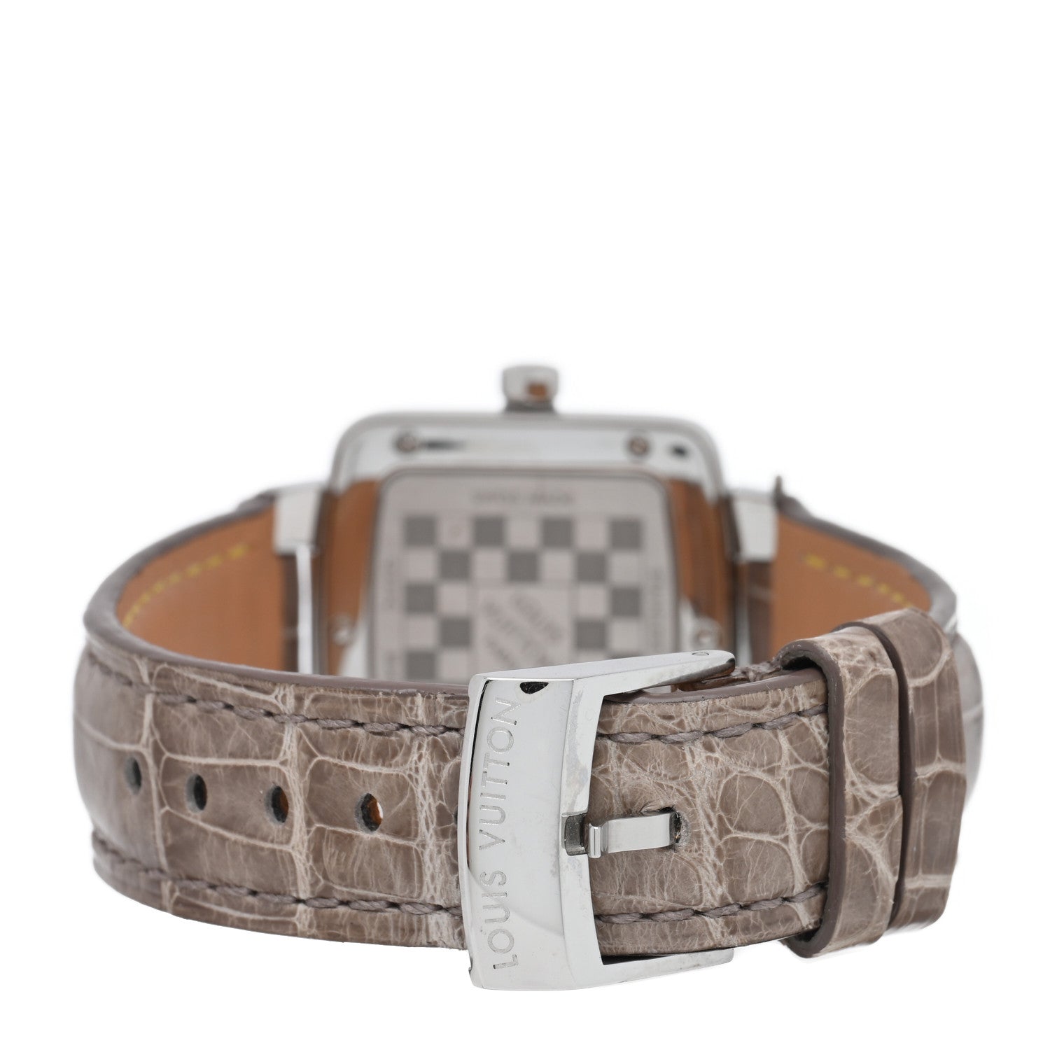 Louis Vuitton Stainless Steel Alligator Mother of Pearl 28mm Speedy Magic Quartz Watch 3 of 4