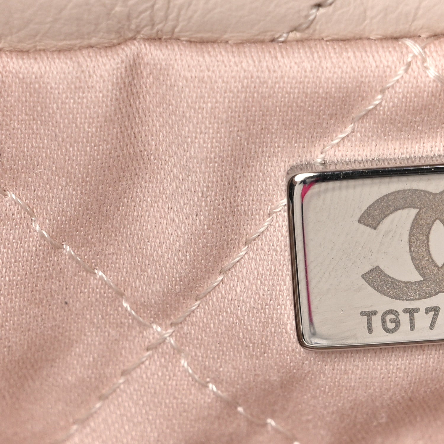 Chanel Shiny Calfskin Quilted Chanel 22 Ecru 8 of 12