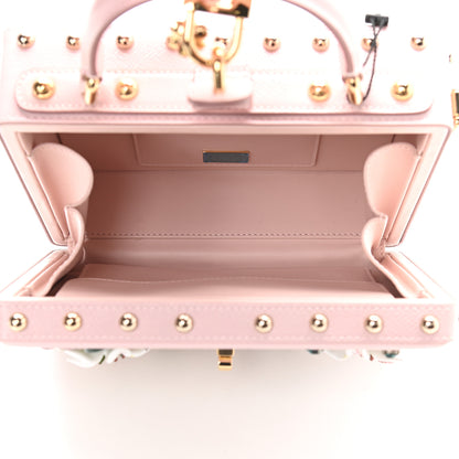 Dolce & Gabbana Dauphine Crystal Embellished Lily Box Bag Pink 5 of 8